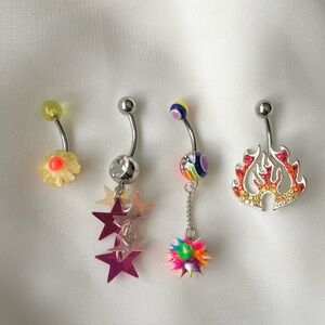 Belly Button Rings Bundle